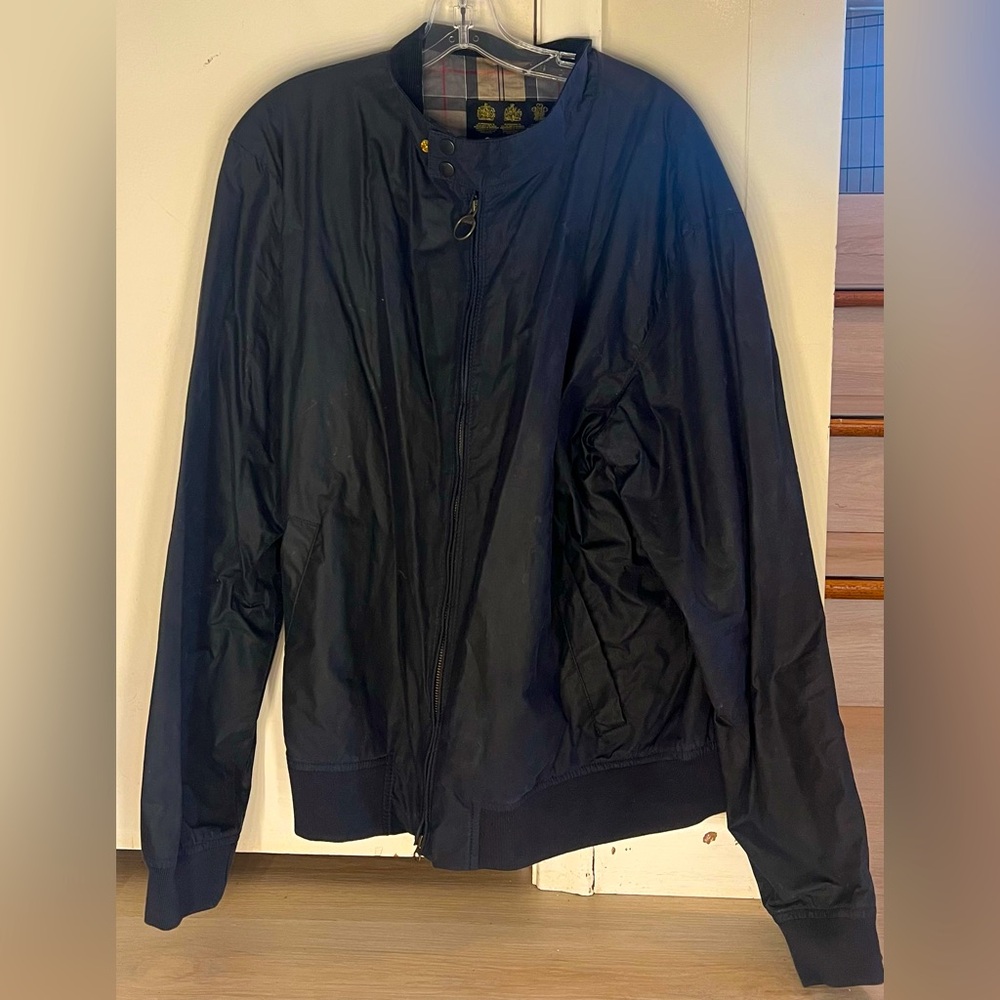 Barbour Black Waterproof Jacket